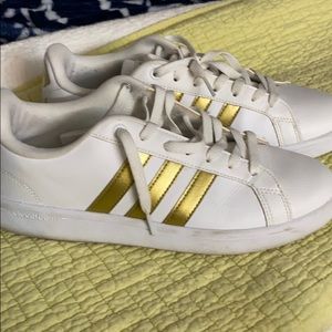 Women’s gold adidas